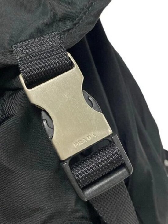 PRADA - V140 Black Nylon Backpack main image 6